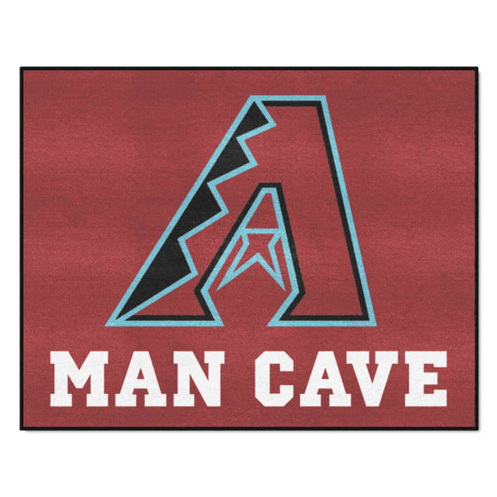 Arizona Diamondbacks Man Cave All-Star Rug - 34 in. x 42.5 in.