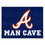 Atlanta Braves Man Cave All-Star Rug - 34 in. x 42.5 in.