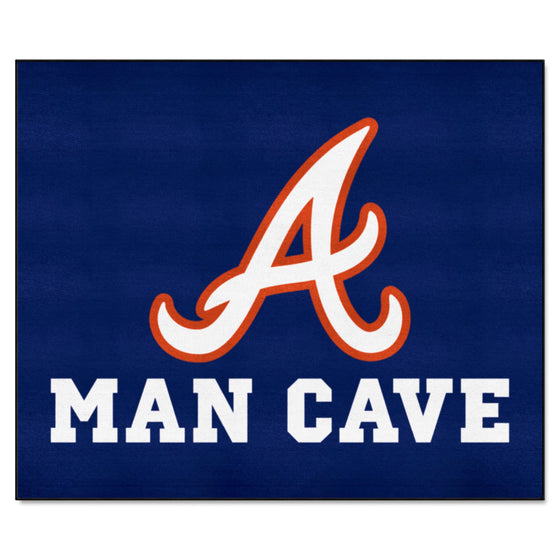 Atlanta Braves Man Cave Tailgater Rug - 5ft. x 6ft.