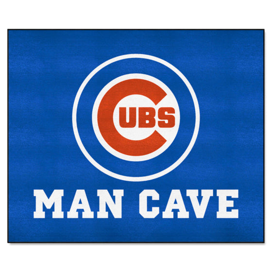 Chicago Cubs Man Cave Tailgater Rug - 5ft. x 6ft.