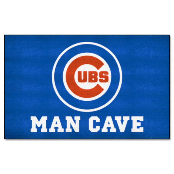 Chicago Cubs Man Cave Ulti-Mat Rug - 5ft. x 8ft.