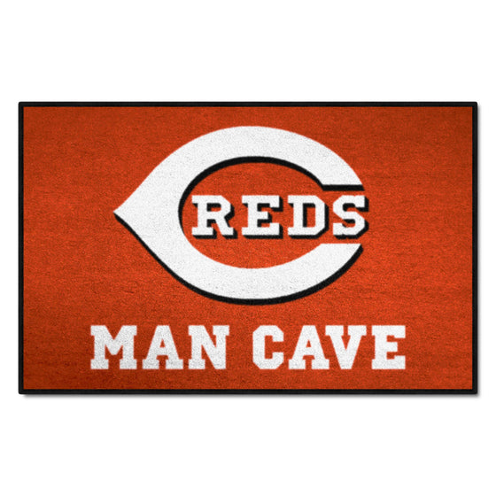 Cincinnati Reds Man Cave Starter Mat Accent Rug - 19in. x 30in.