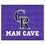 Colorado Rockies Man Cave Tailgater Rug - 5ft. x 6ft.