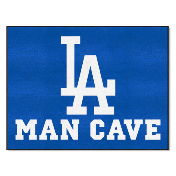 Los Angeles Dodgers Man Cave All-Star Rug - 34 in. x 42.5 in.