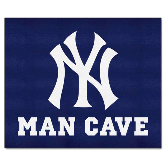 New York Yankees Man Cave Tailgater Rug - 5ft. x 6ft.