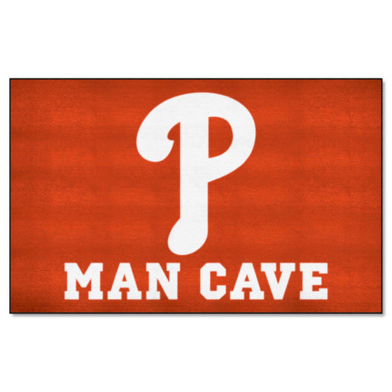 Philadelphia Phillies Man Cave Ulti-Mat Rug - 5ft. x 8ft.