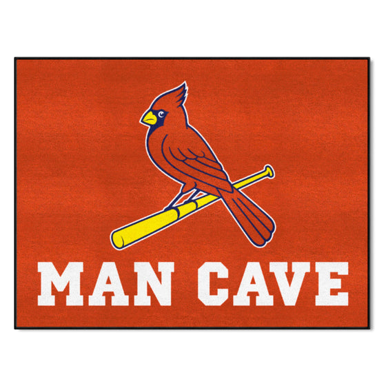 St. Louis Cardinals Man Cave All-Star Rug - 34 in. x 42.5 in.