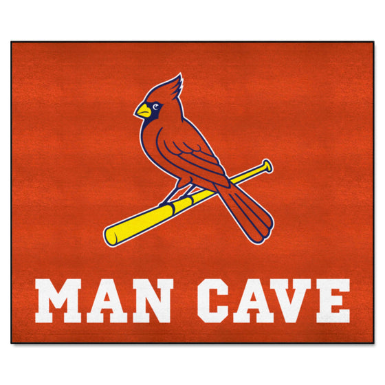 St. Louis Cardinals Man Cave Tailgater Rug - 5ft. x 6ft.