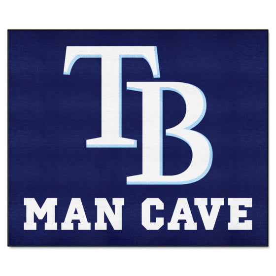 Tampa Bay Rays Man Cave Tailgater Rug - 5ft. x 6ft.