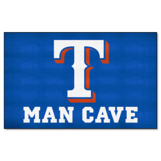 Texas Rangers Man Cave Ulti-Mat Rug - 5ft. x 8ft.