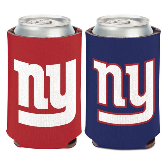 NEW YORK GIANTS LOGO CAN COOLER 12 OZ. - 757 Sports Collectibles