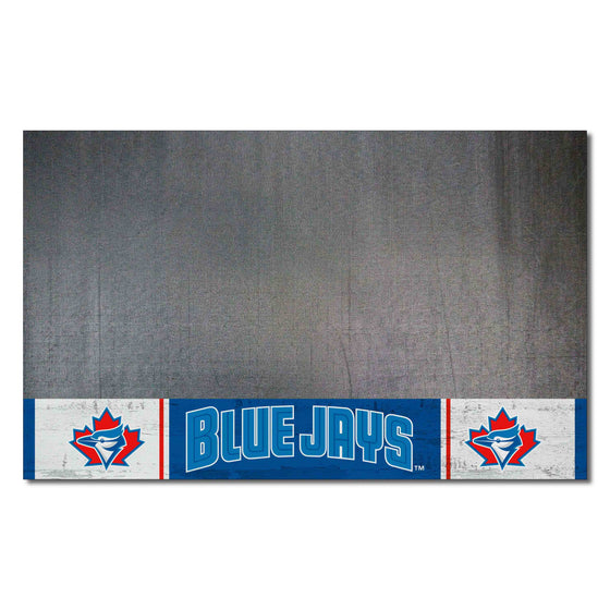 Toronto Blue Jays Vinyl Grill Mat - 26in. x 42in.