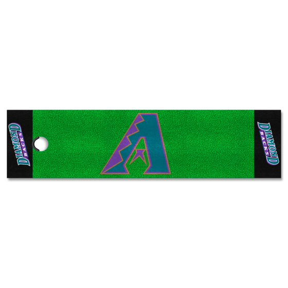 Arizona Diamondbacks Putting Green Mat - 1.5ft. x 6ft. 1998 Retro Logo