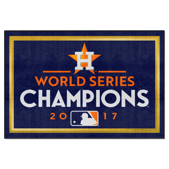 Houston Astros 2017 MLB World Series Champions 5ft. x 8 ft. Plush Area Rug