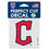 Cleveland Indians Decal 4x4 Perfect Cut Color - C logo