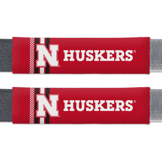 Nebraska Cornhuskers Seat Belt Pads Rally Design CO