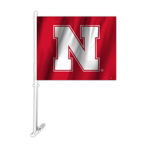 Nebraska Cornhuskers Car Flag N Logo (CDG)