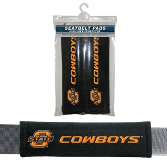 Oklahoma State Cowboys Seat Belt Pads CO