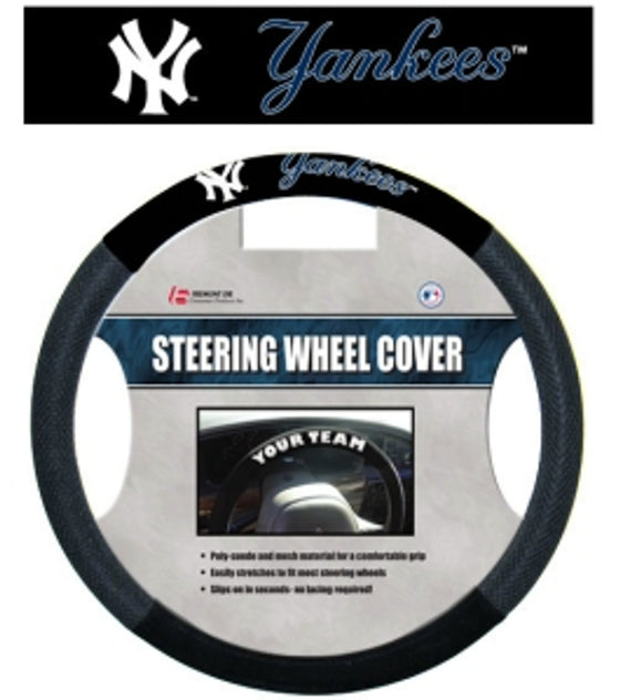 New York Yankees Steering Wheel Cover - Mesh (CDG)