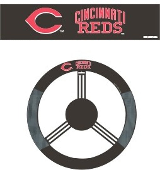 Cincinnati Reds Steering Wheel Cover - Mesh (CDG)