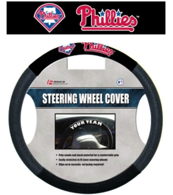 Philadelphia Phillies Steering Wheel Cover - Mesh (CDG)