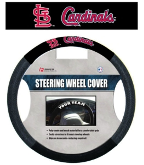 St. Louis Cardinals Steering Wheel Cover - Mesh (CDG)