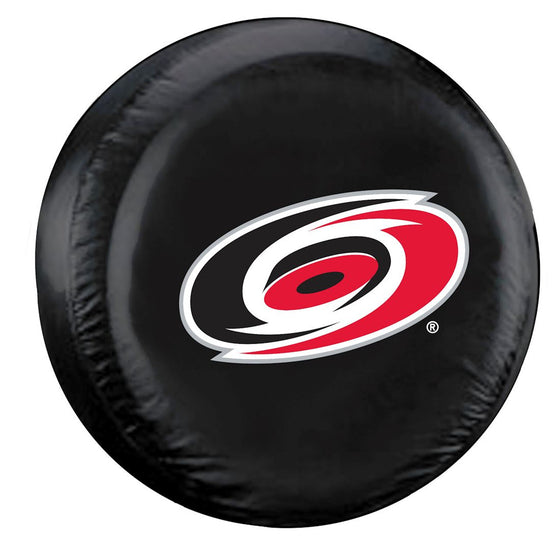 Carolina Hurricanes Tire Cover Standard Size Black CO