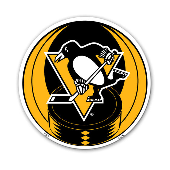 Pittsburgh Penguins Magnet Car Style 8 Inch CO