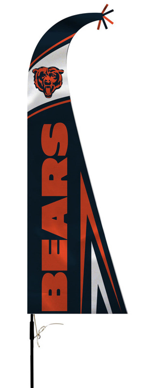 Chicago Bears Flag Premium Feather Style CO