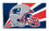 New England Patriots Flag 3x5 Helmet Design (CDG)