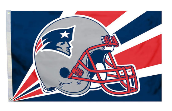 New England Patriots Flag 3x5 Helmet Design (CDG)