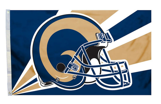 Los Angeles Rams Flag 3x5 Helmet Design (CDG)