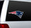 New England Patriots Large Die-Cut Window Film (CDG)