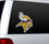 Minnesota Vikings Large Die-Cut Window Film (CDG)