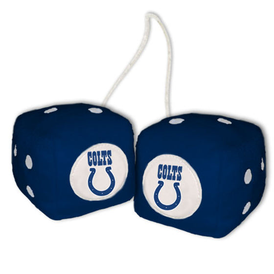 Indianapolis Colts Fuzzy Dice CO