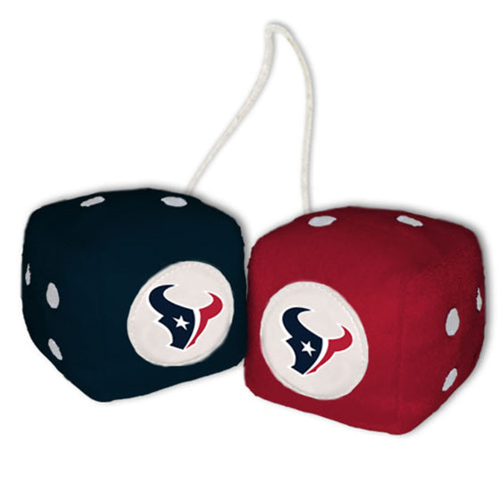 Houston Texans Fuzzy Dice CO