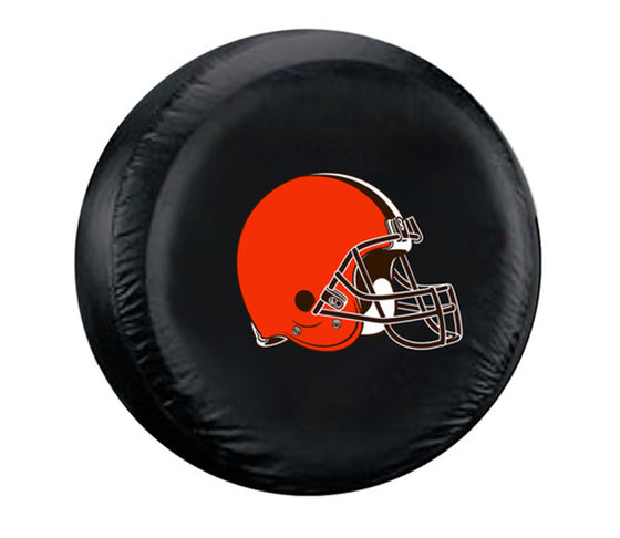 Cleveland Browns Black Tire Cover - Size Large - New Logo (CDG)