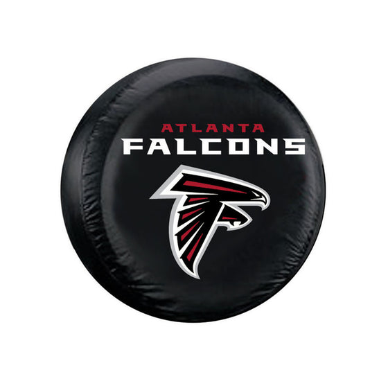 Atlanta Falcons Black Tire Cover - Standard Size (CDG)