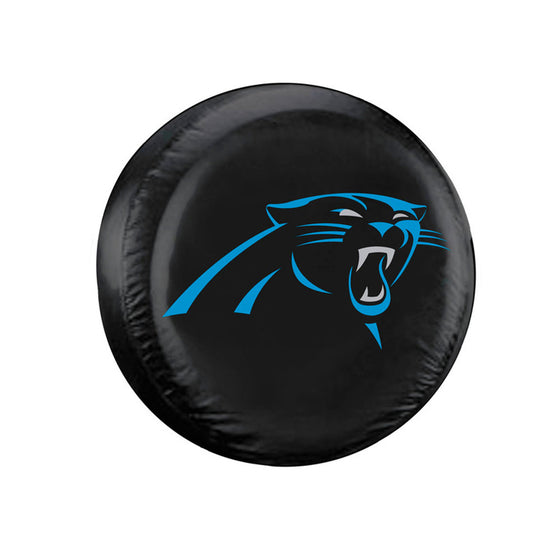 Carolina Panthers Black Tire Cover - Standard Size (CDG)