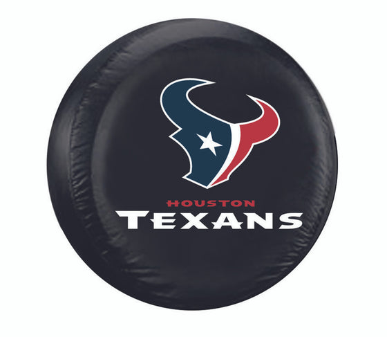 Houston Texans Black Tire Cover - Standard Size (CDG)