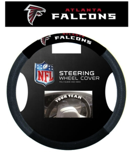 Atlanta Falcons Steering Wheel Cover - Mesh (CDG)