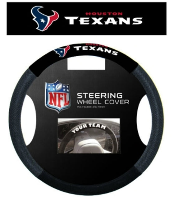 Houston Texans Steering Wheel Cover - Mesh (CDG)