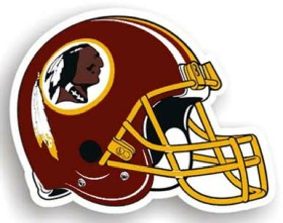 Washington Redskins 12" Helmet Car Magnet (CDG)