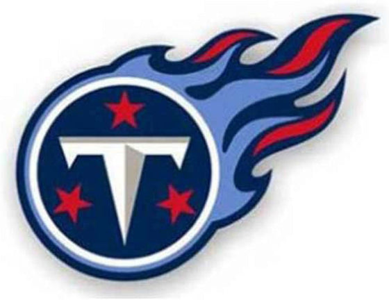 Tennessee Titans Magnet Car Style 12 Inch Left Design CO