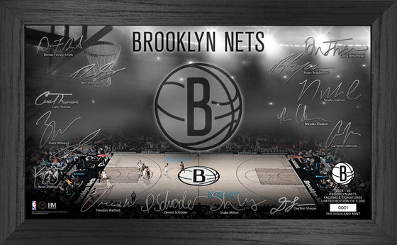 Brooklyn Nets 2024-25 Signature Court