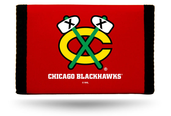 Chicago Blackhawks Wallet Nylon Trifold