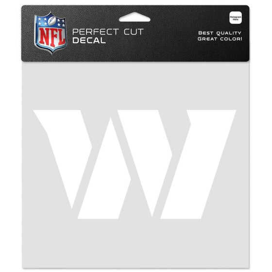 WASHINGTON COMMANDERS PERFECT CUT DECALS 8" X 8" - 757 Sports Collectibles