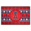 Los Angeles Angels Holiday Sweater Starter Mat Accent Rug - 19in. x 30in.