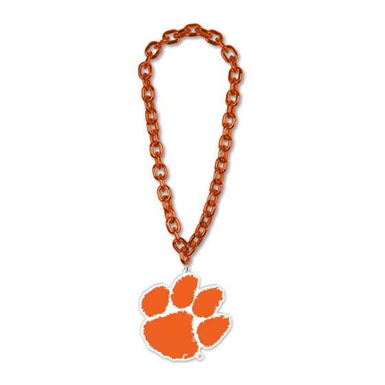 Clemson Tigers Necklace Big Fan Chain