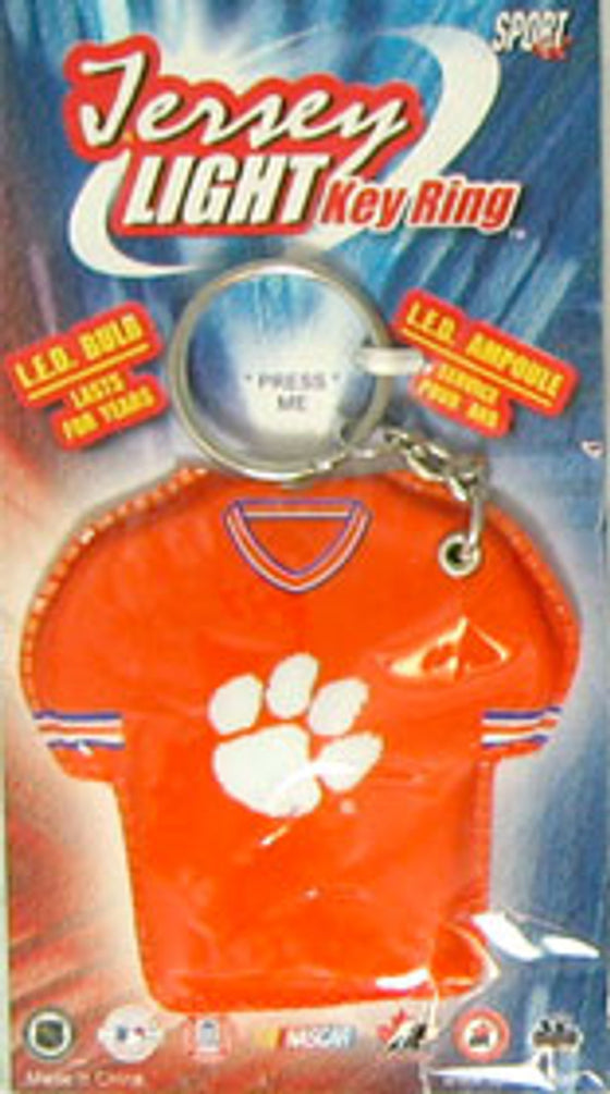 Clemson Tigers Keychain Jersey Keylight CO